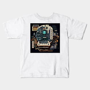 Synth Fusion Kids T-Shirt